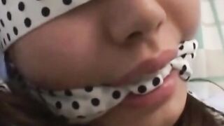 部屋に不法侵入して着衣緊縛