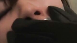 部屋に不法侵入して着衣緊縛