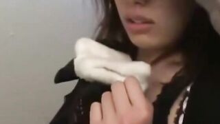 部屋に不法侵入して着衣緊縛