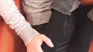 Teen Foot Job - Sensuous Blonde Tease Her Man With Feet Before Raw Anal Sex