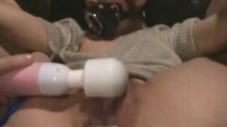 開口器で開脚拘束玩具責めとイラマ＆ファック 大島彩