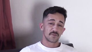 Beard-Stroking Hunk Plays With Ass For Extra Cash - GayPornHub