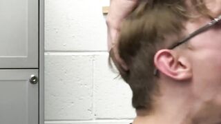 barely legal Officer Dominates Older Man - Role Reversal Cop & Citizen