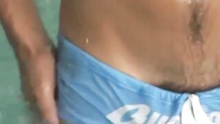 Muscular Hunk Rogeer Flexes His Massive Biceps & Abs - Teasing You With Nudity
