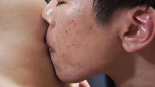 Japanese Twinks - Hot barely legal Duo Enjoy Intense Anal Sex