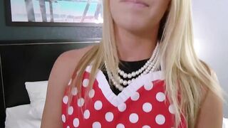 Blond Step-Mother's Doggy Style Creamped Hard - MILF Pornstar Candace Dare
