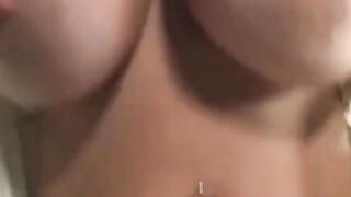 Step-Mother's Big Boobs - Stepson Gets A Surprise BJ & Hardcore Fuck