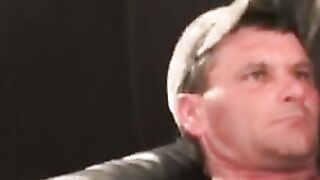 Huge Dick Hunk Jerks Off In Public Bathroom - Big Load Compilation