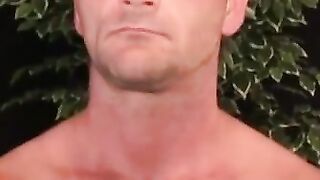 Huge Dick Hunk Jerks Off In Public Bathroom - Big Load Compilation