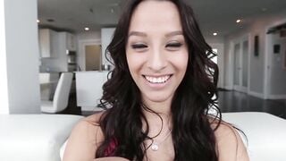 PetiteHottieNickiOrta Gets Her Petite Body Filled With A Big Dick - POV