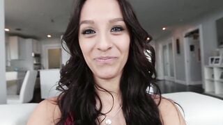 PetiteHottieNickiOrta Gets Her Petite Body Filled With A Big Dick - POV