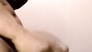 Black Amateur Teen Throat-Fucked by Older White Guy