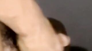 Black Amateur Teen Throat-Fucked by Older White Guy