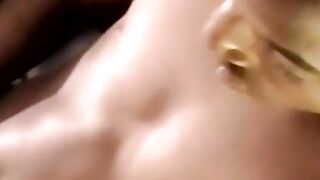 Black Amateur Teen Throat-Fucked by Older White Guy