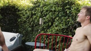 Buddys-nextdoor Hot Guy Fucks Neighbor After Poolside Tease