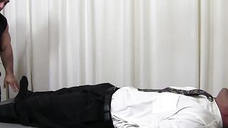 Muscle Bondage - Foot Worship with Fetish Domination