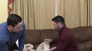 Hairy Stud's Ass Fucked by Twunk in Intense Hardcore Action