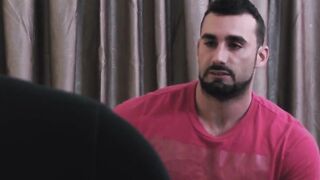 3 Hairy Muscle Guys Share Anal Pleasure In Raw Threesome