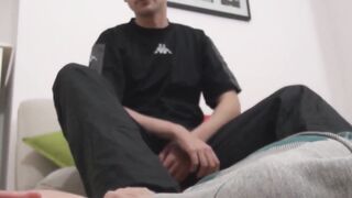 Foot Fetish Twinks - Footjob & Anal Sex with Older Guy