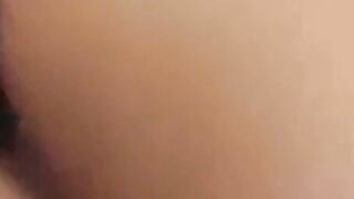 Big-Boobed JAV Cutie Rides Hard On A Huge Dick In POV