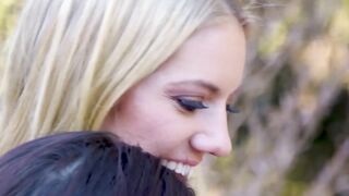 Busty Blonde MILFs Share Big Dick in Threesome