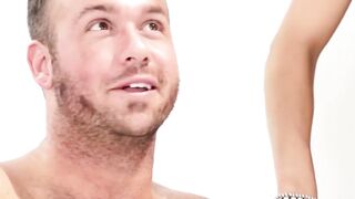 Homless Man's Rough Sex Adventure with Blonde Bombshell Alix Lynn