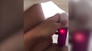 Girl's Solo Play with New Dildo - Interracial MILF Fun