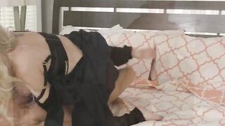 Lesbo Lust - Girl-on-girl action with big boobs milf & brunette teen