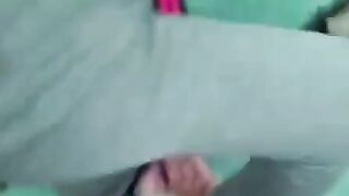 College Couple's Creampie in Class