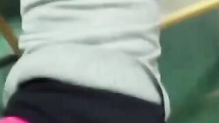 College Couple's Creampie in Class
