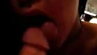 Amateur Asian College Girl POV Blowjob