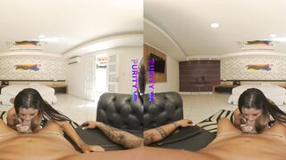 Virtual Reality Porn - Purity VR presents "Room Service With A View" featuring Brazillan Bombshell Liliane Lira