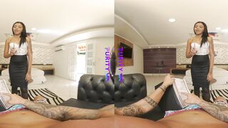 Virtual Reality Porn - Purity VR presents "Room Service With A View" featuring Brazillan Bombshell Liliane Lira