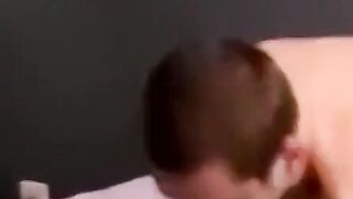 Ebony jocks jerkoff interrupted by sloppy perv mouth