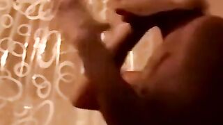Young Jason moans as his tongue milks his dripping shaft