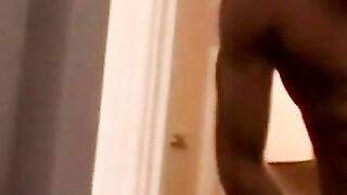 Young Jason moans as his tongue milks his dripping shaft
