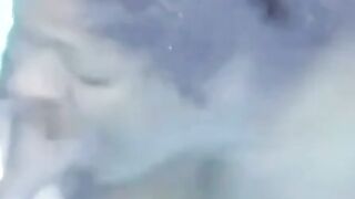 Black Amateur Couple's Public Underwater Adventure