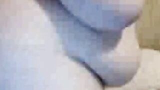 Big Tits BBW MILF on Webcam: Cock-Eyed Surprise!