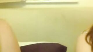 Blonde Women Mock Asian Man's Small Penis on Webcam