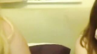 Blonde Women Mock Asian Man's Small Penis on Webcam