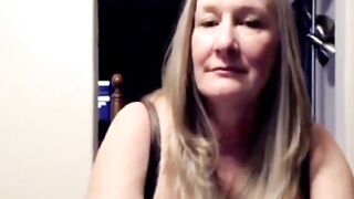 Big Bust and Booty Granny Gem on Cam