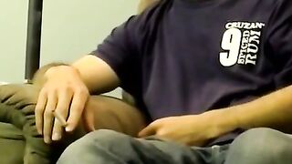 Young Joe gets mouth drained before a creamy eruption