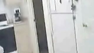 Granny's Webcam Show for the Repairman