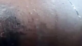 Black Amateur with Big Nipples on Webcam