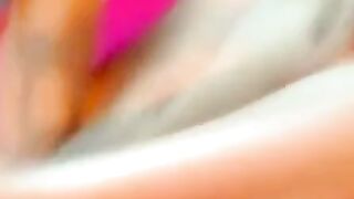 Latina Girl Toys Her Pussy on Webcam