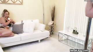 Butt Spanking Lesbos Nina Kayy And Betty Bang Stretched Legs To Eat Vagina!