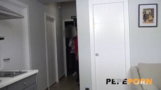 Experienced old blonde teaches a young guy a super sexy lesson
