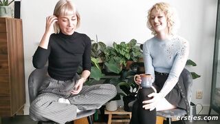 Vulgar Blondes Have Fun With the Magic Wand