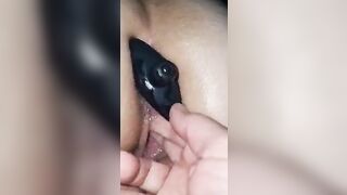 Booty Plug and Vagina Finger Fuck