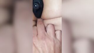 Booty Plug and Vagina Finger Fuck